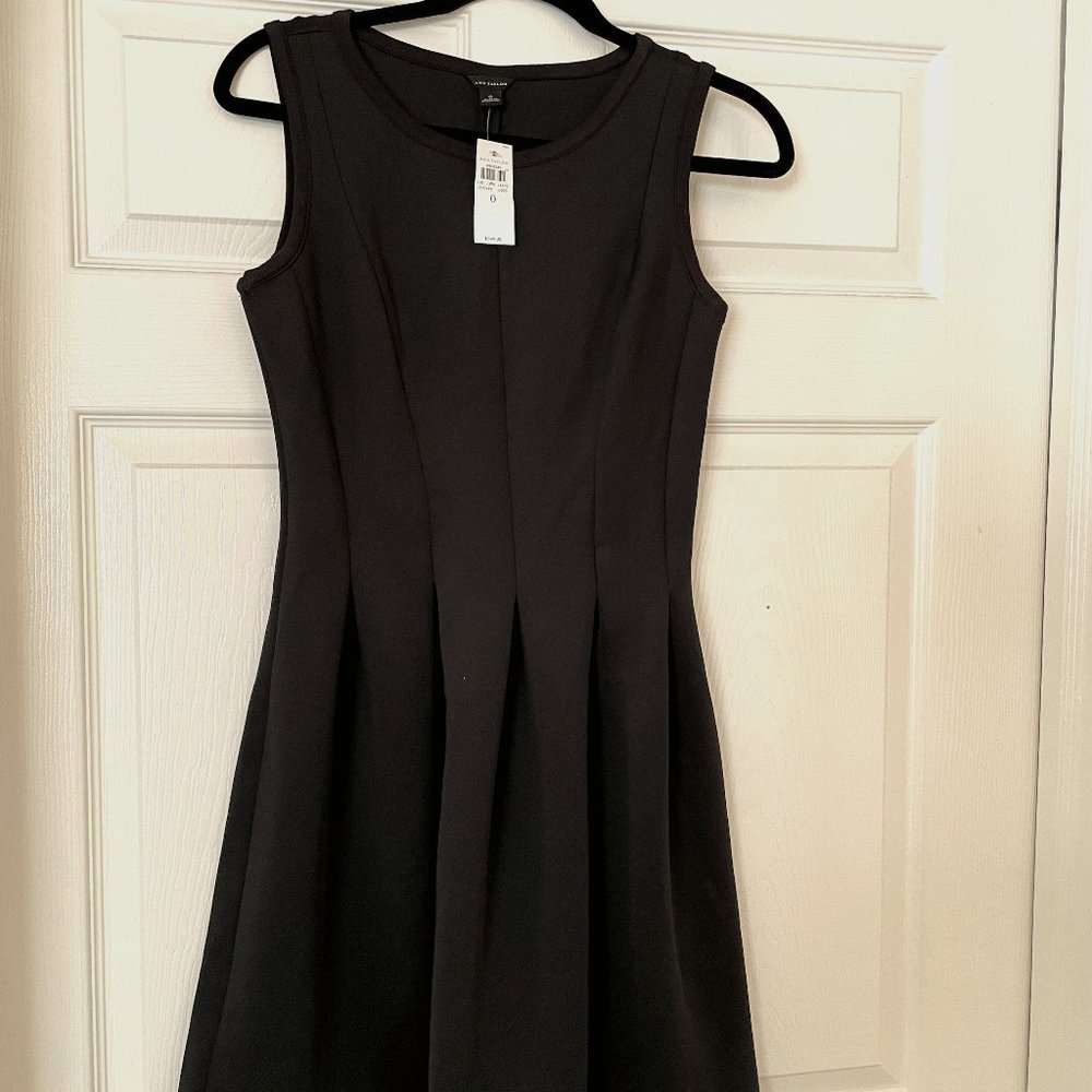 NWT Ann Taylor Black Dress Size 0